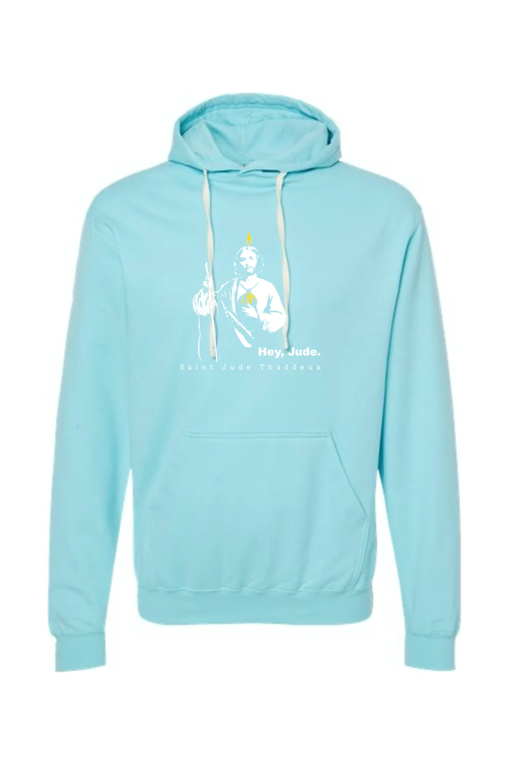 Hey, Jude - St. Jude of Thaddeus Hoodie Sweatshirt - Image 11