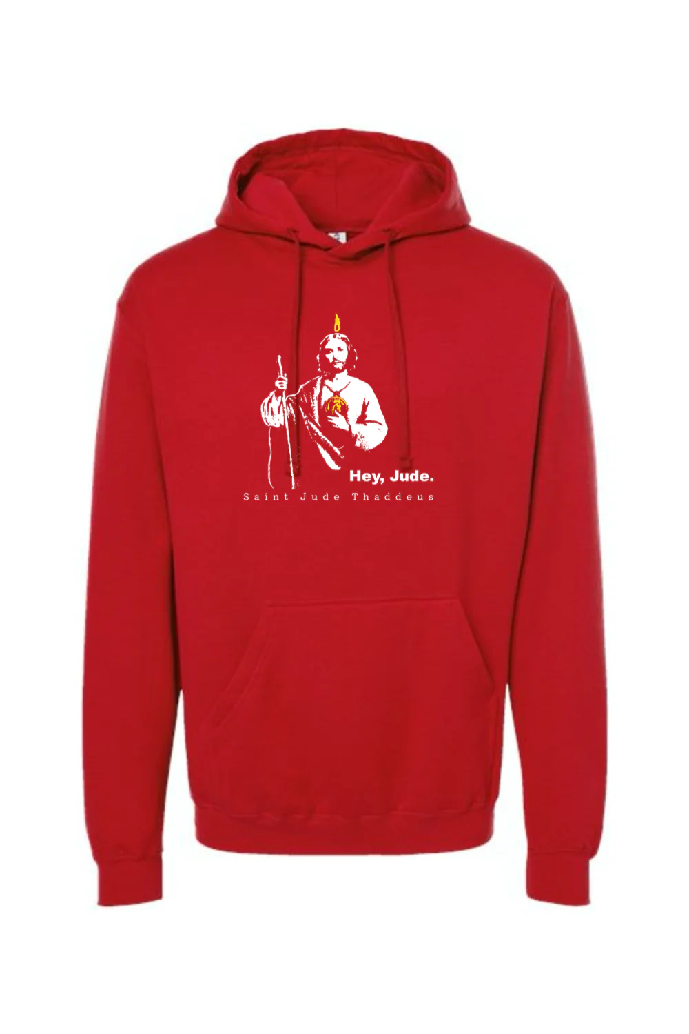 Hey, Jude - St. Jude of Thaddeus Hoodie Sweatshirt - Image 12