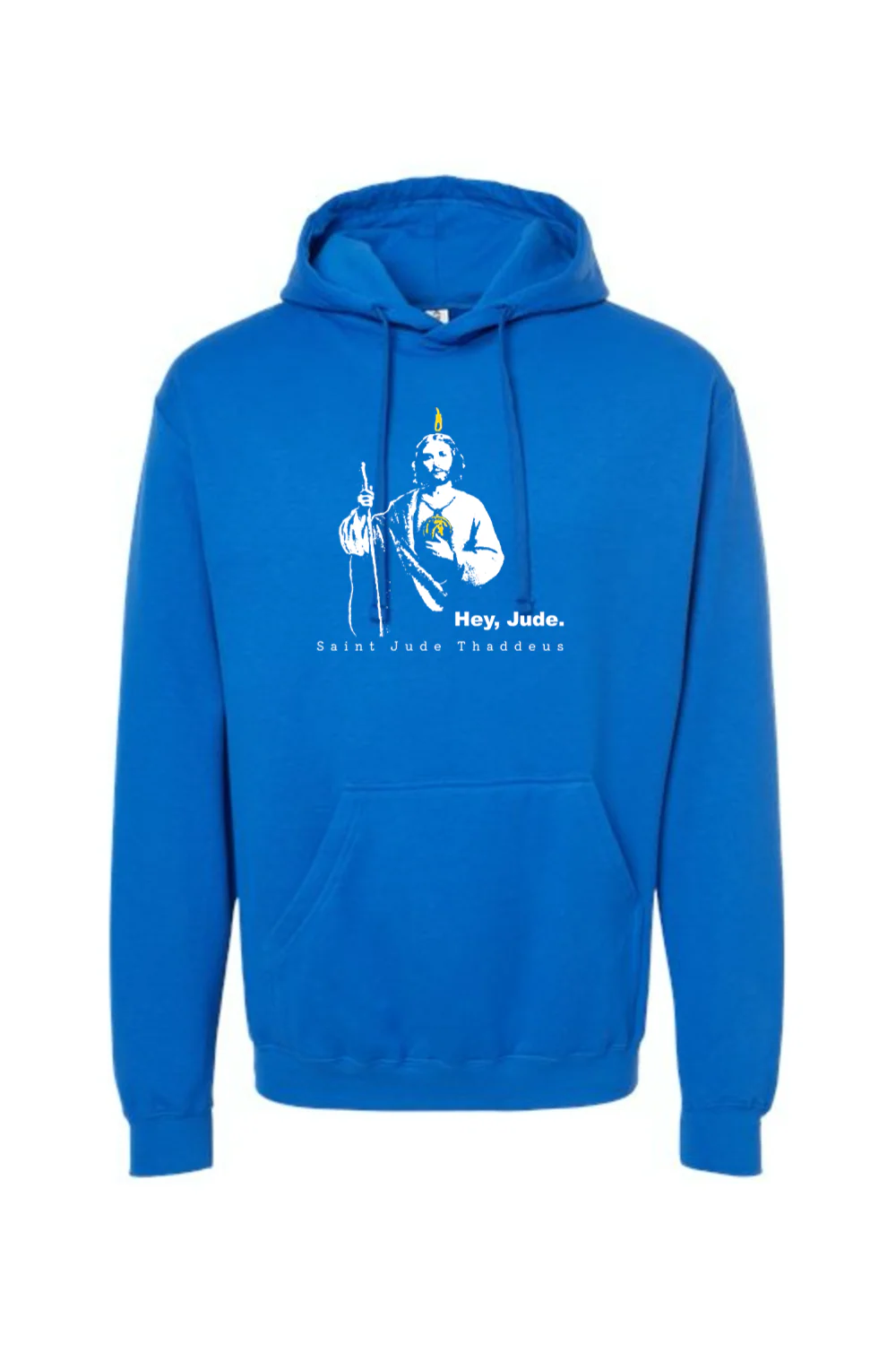 Hey, Jude - St. Jude of Thaddeus Hoodie Sweatshirt - Image 13
