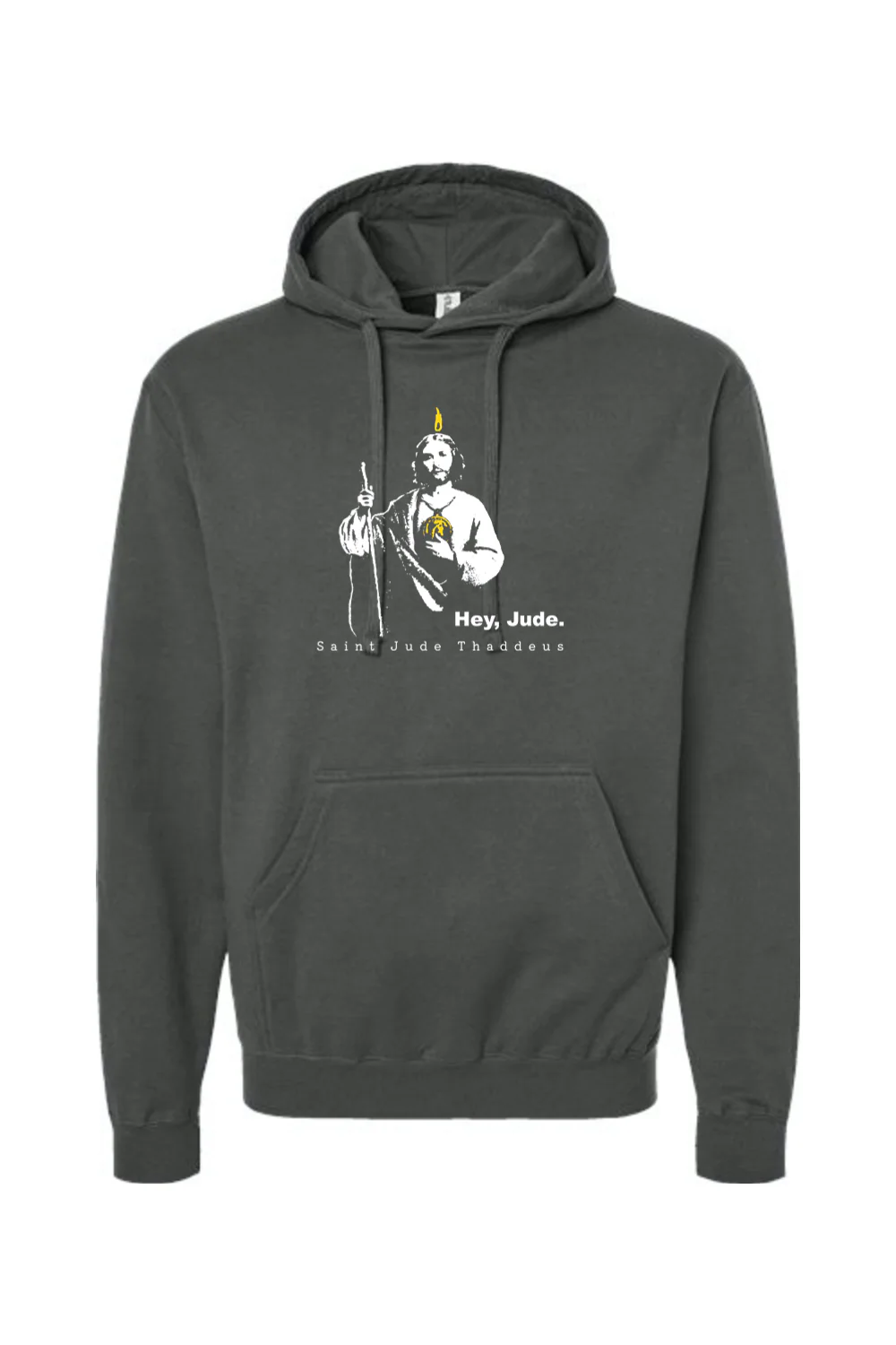Hey, Jude - St. Jude of Thaddeus Hoodie Sweatshirt - Image 3
