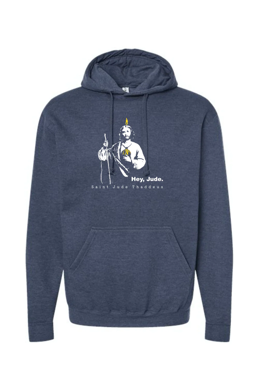Hey, Jude - St. Jude of Thaddeus Hoodie Sweatshirt - Image 5