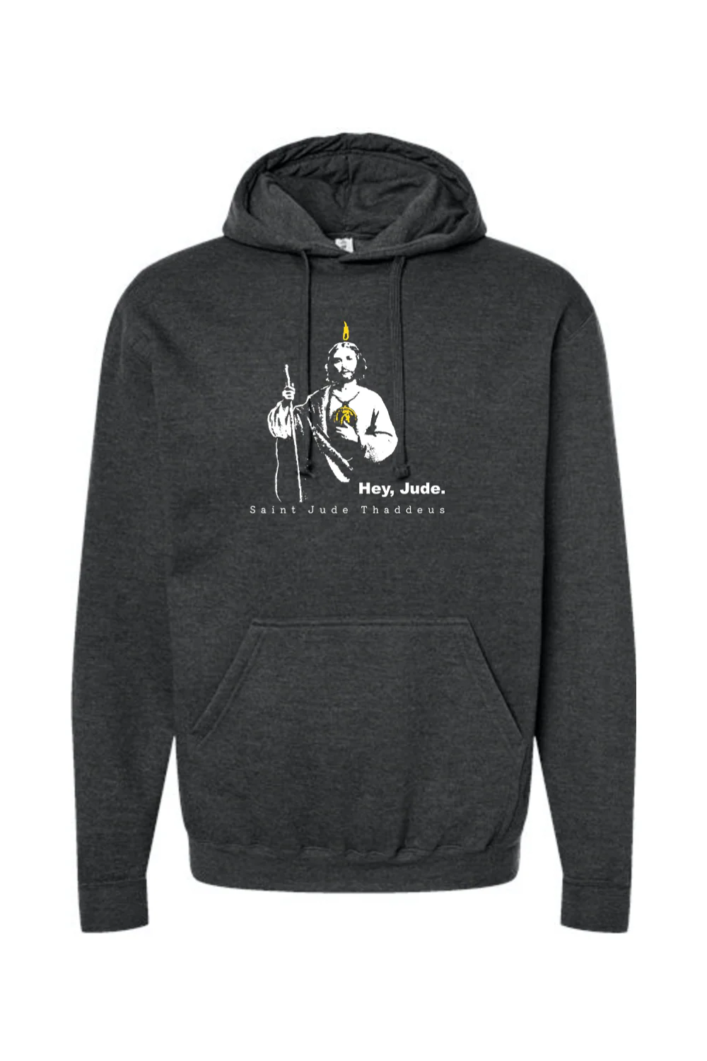 Hey, Jude - St. Jude of Thaddeus Hoodie Sweatshirt - Image 6
