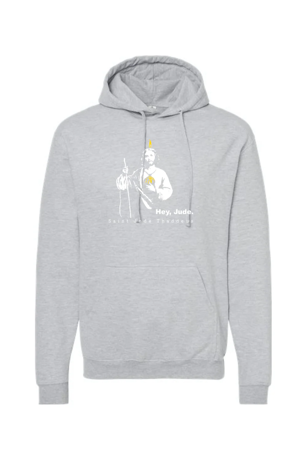 Hey, Jude - St. Jude of Thaddeus Hoodie Sweatshirt - Image 7
