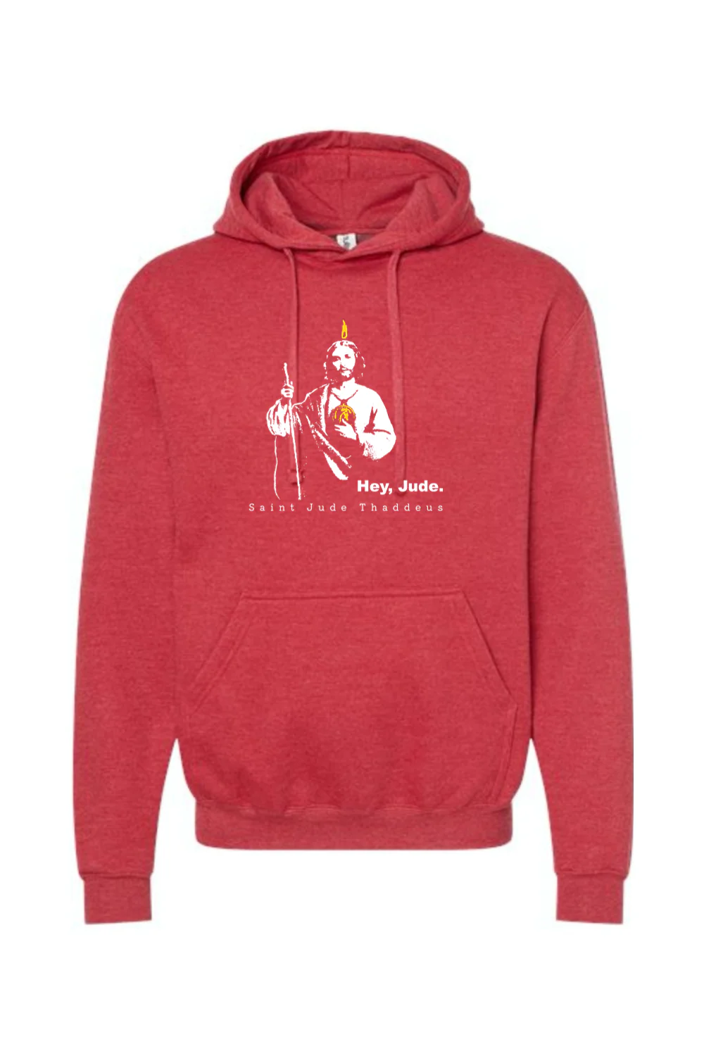 Hey, Jude - St. Jude of Thaddeus Hoodie Sweatshirt - Image 8