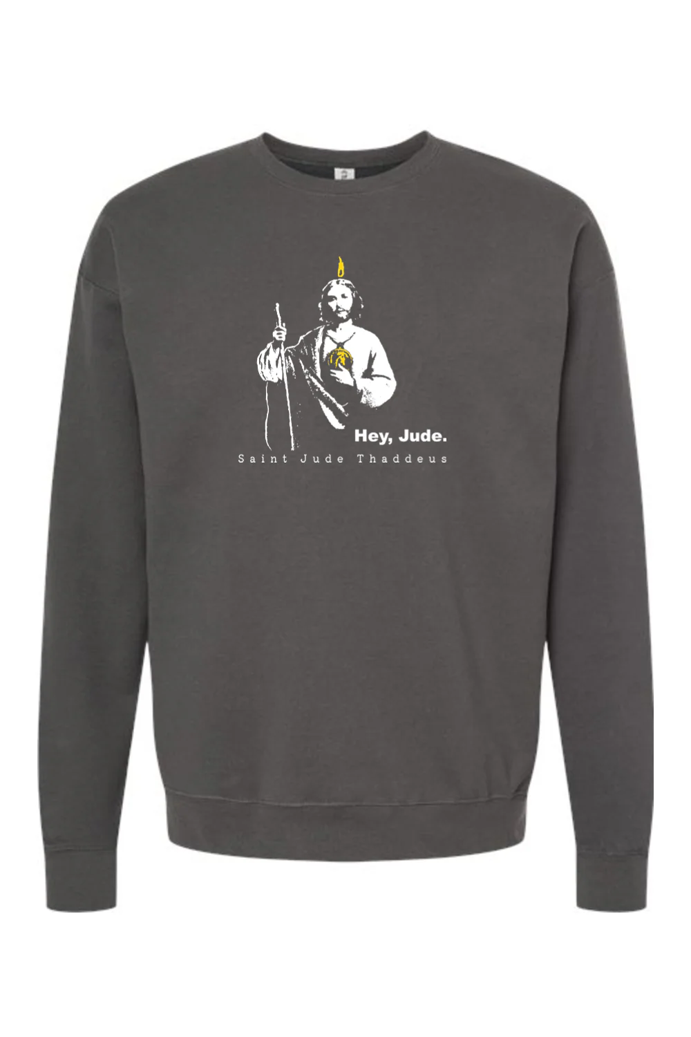 Hey, Jude - St Jude T-Shirt Crewneck Sweatshirt - Image 2
