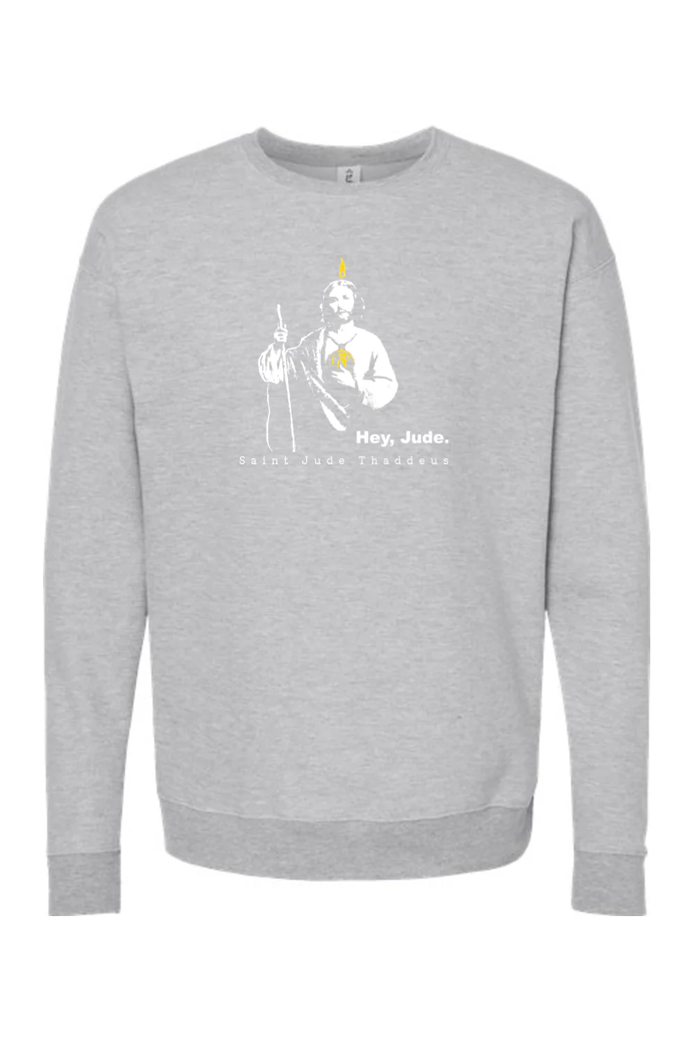 Hey, Jude - St Jude T-Shirt Crewneck Sweatshirt - Image 5