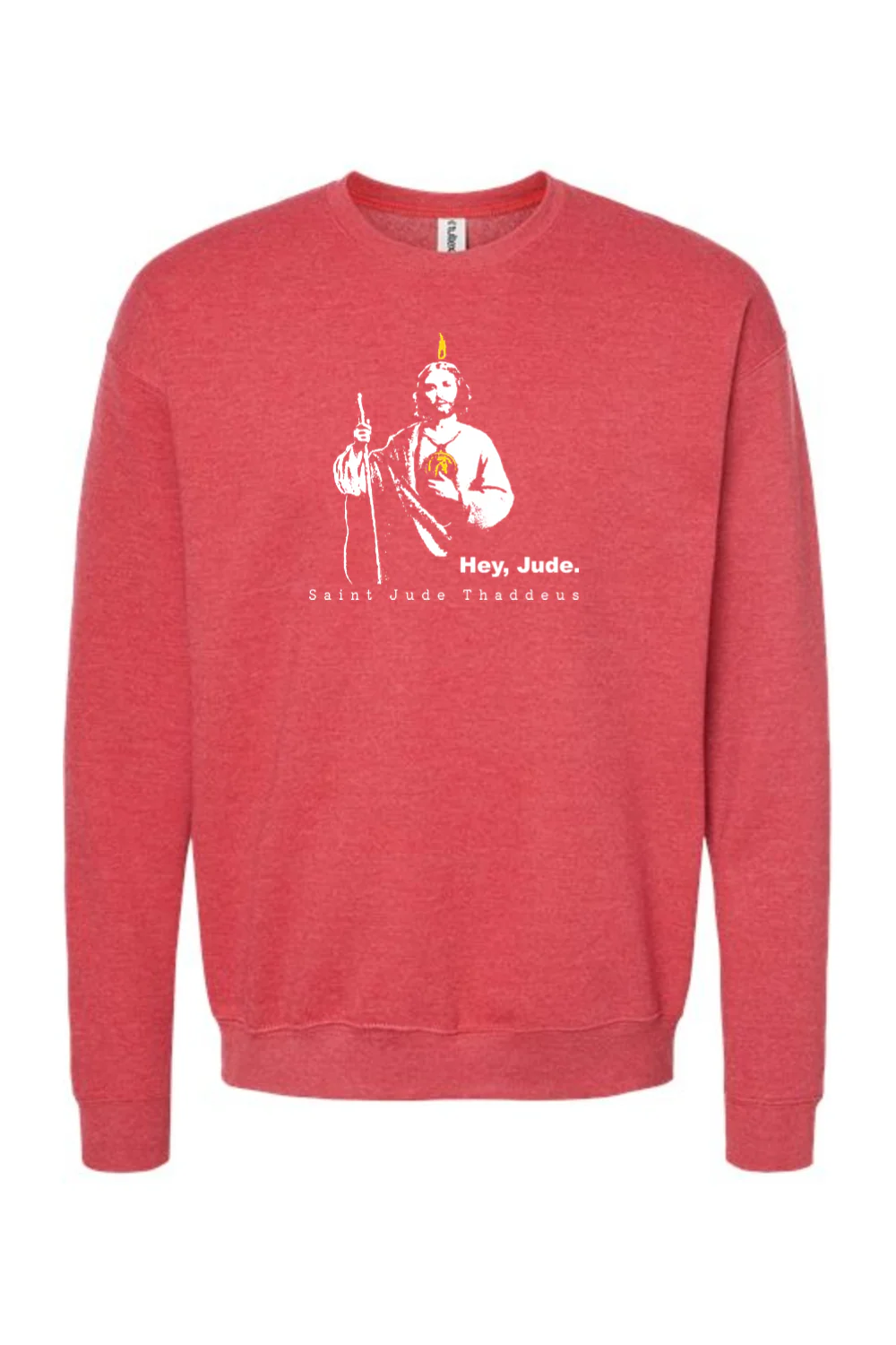 Hey, Jude - St Jude T-Shirt Crewneck Sweatshirt - Image 6