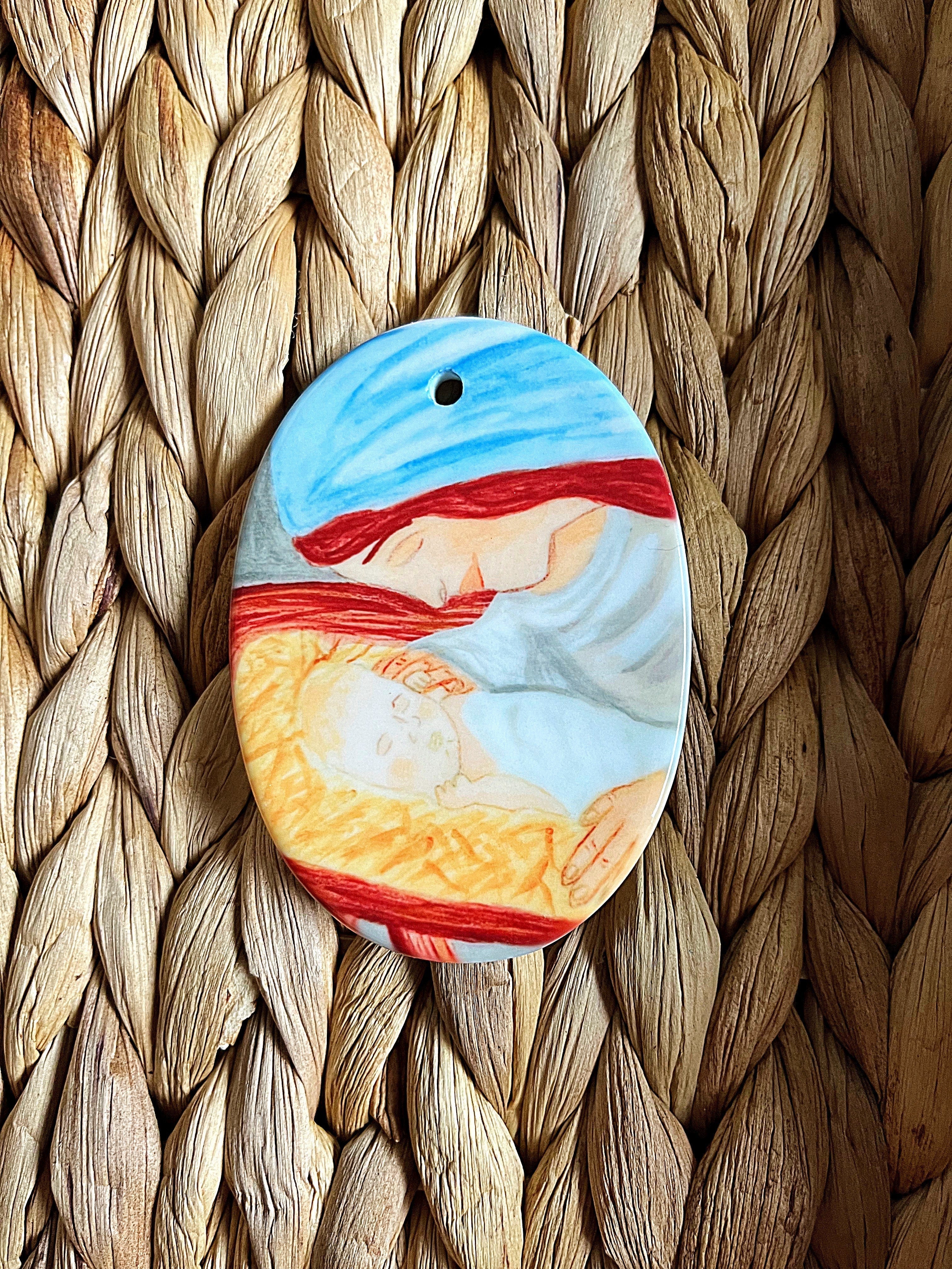 Holy Family Ceramic Ornaments - Image 3