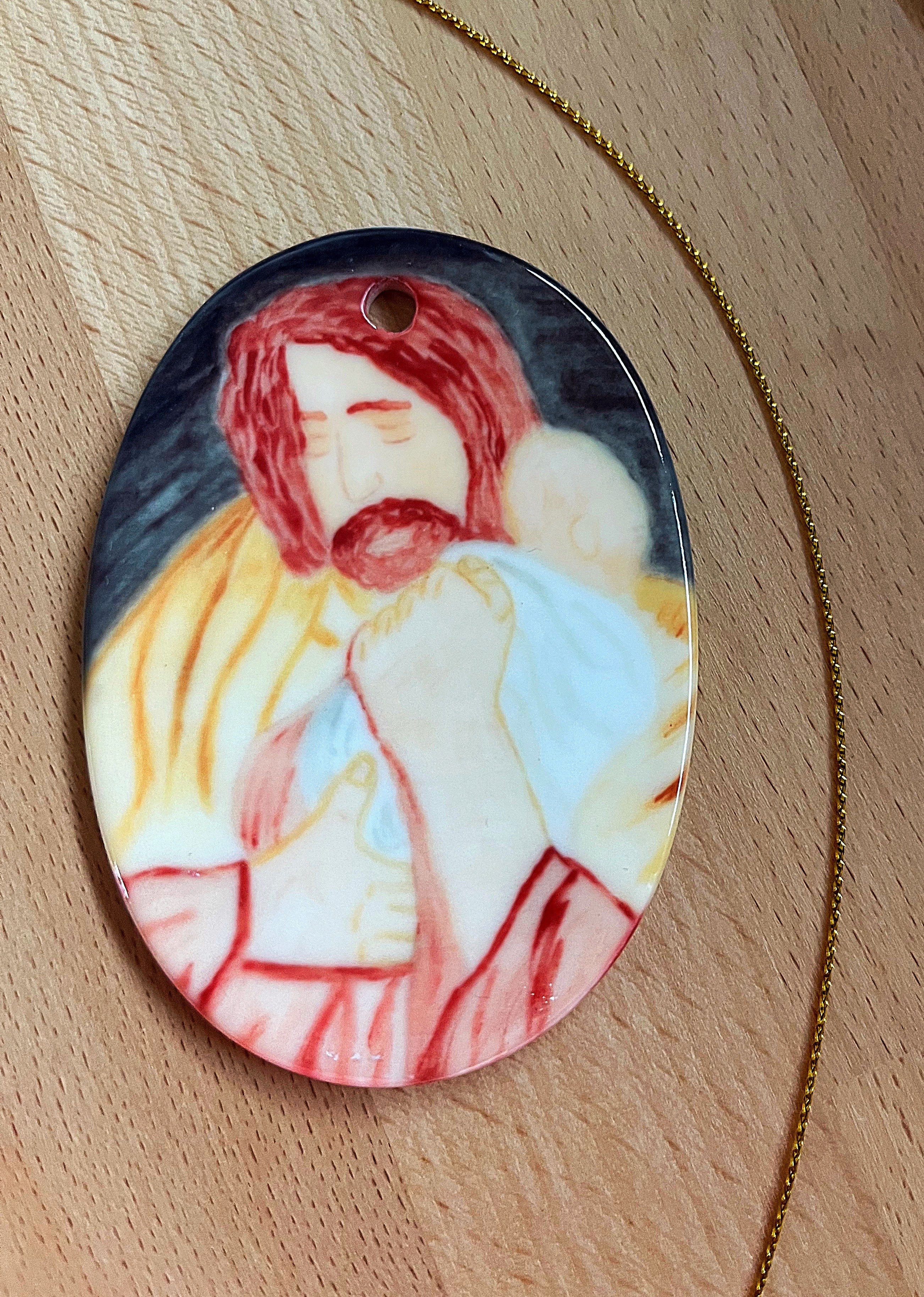 Holy Family Ceramic Ornaments - Image 4
