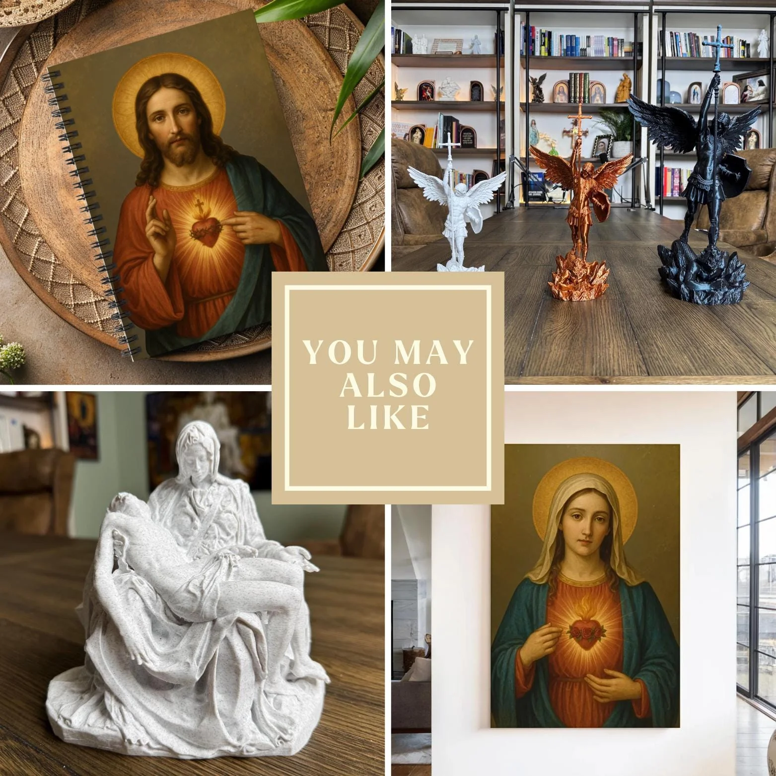 Holy Family Statue Display Stand Alone Statue 3D Printed - Image 9