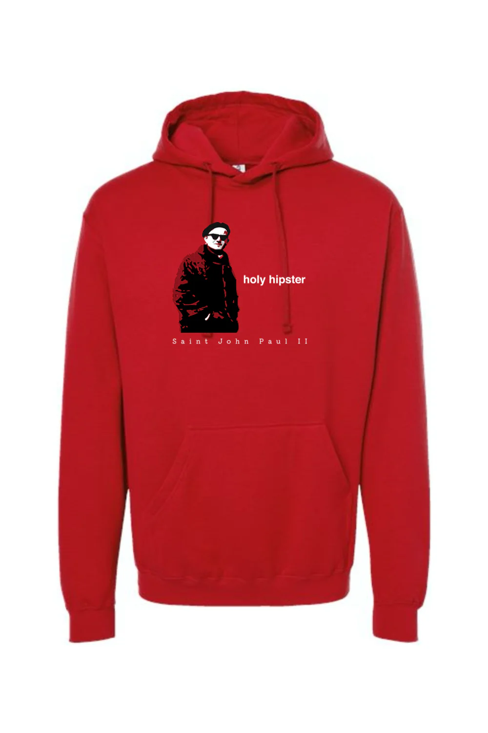 Holy Hipster - St. John Paul II Hoodie Sweatshirt - Image 12