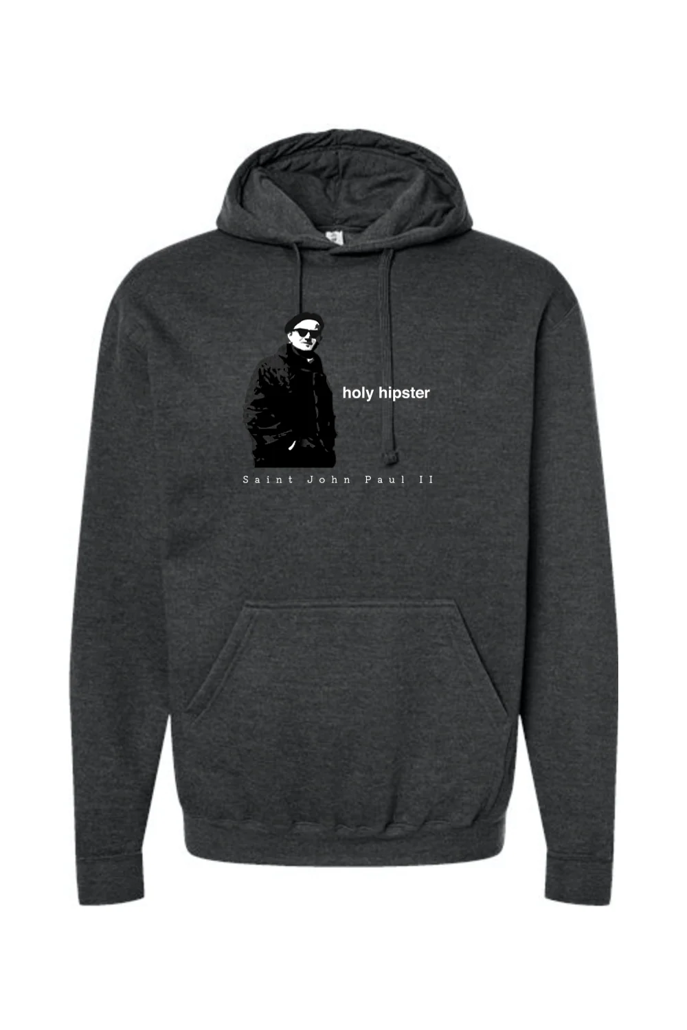 Holy Hipster - St. John Paul II Hoodie Sweatshirt - Image 6