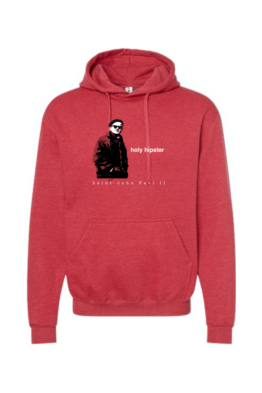 Holy Hipster - St. John Paul II Hoodie Sweatshirt - Image 8