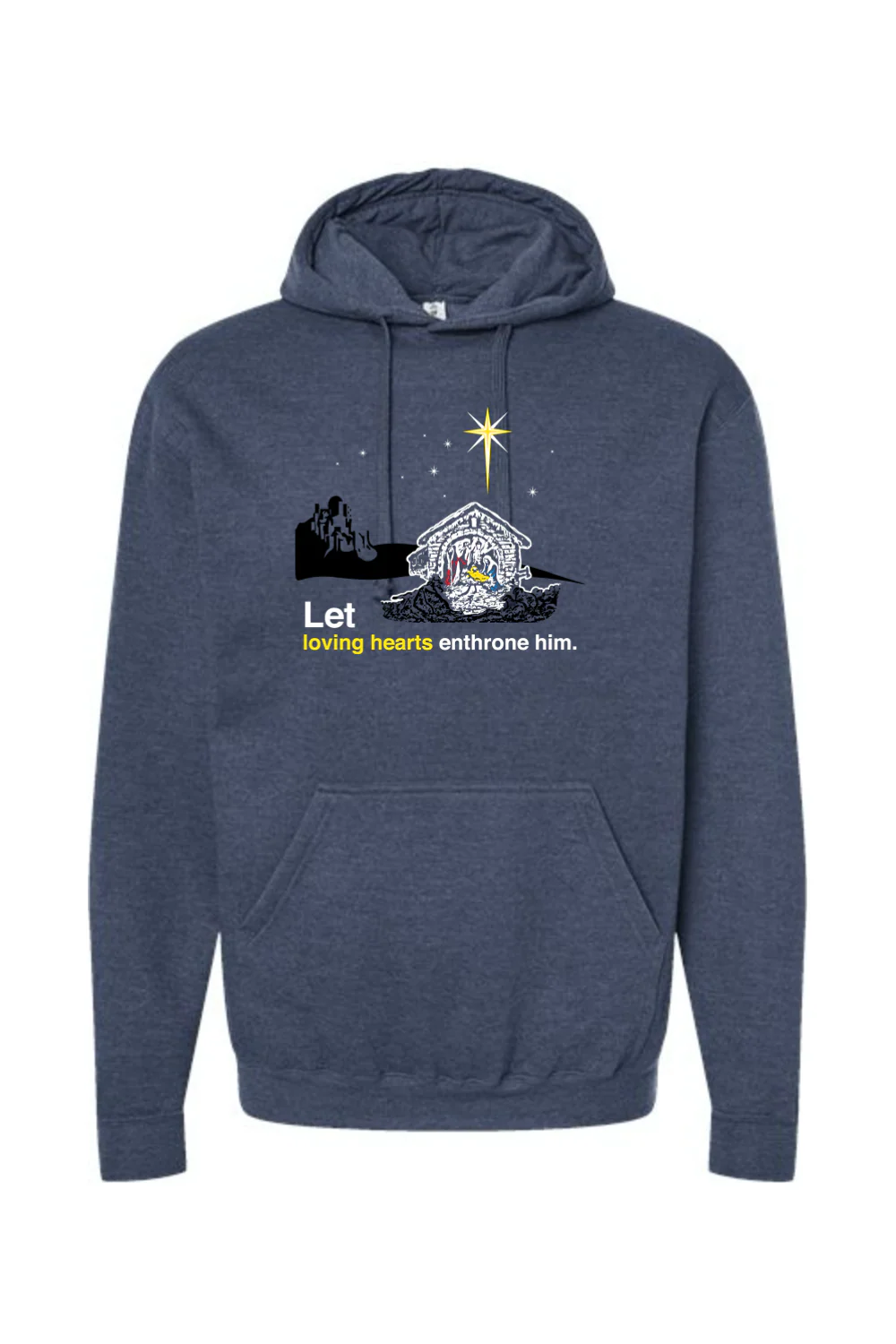 Holy Night - Christ's Nativity Hoodie Sweatshirt - Image 5