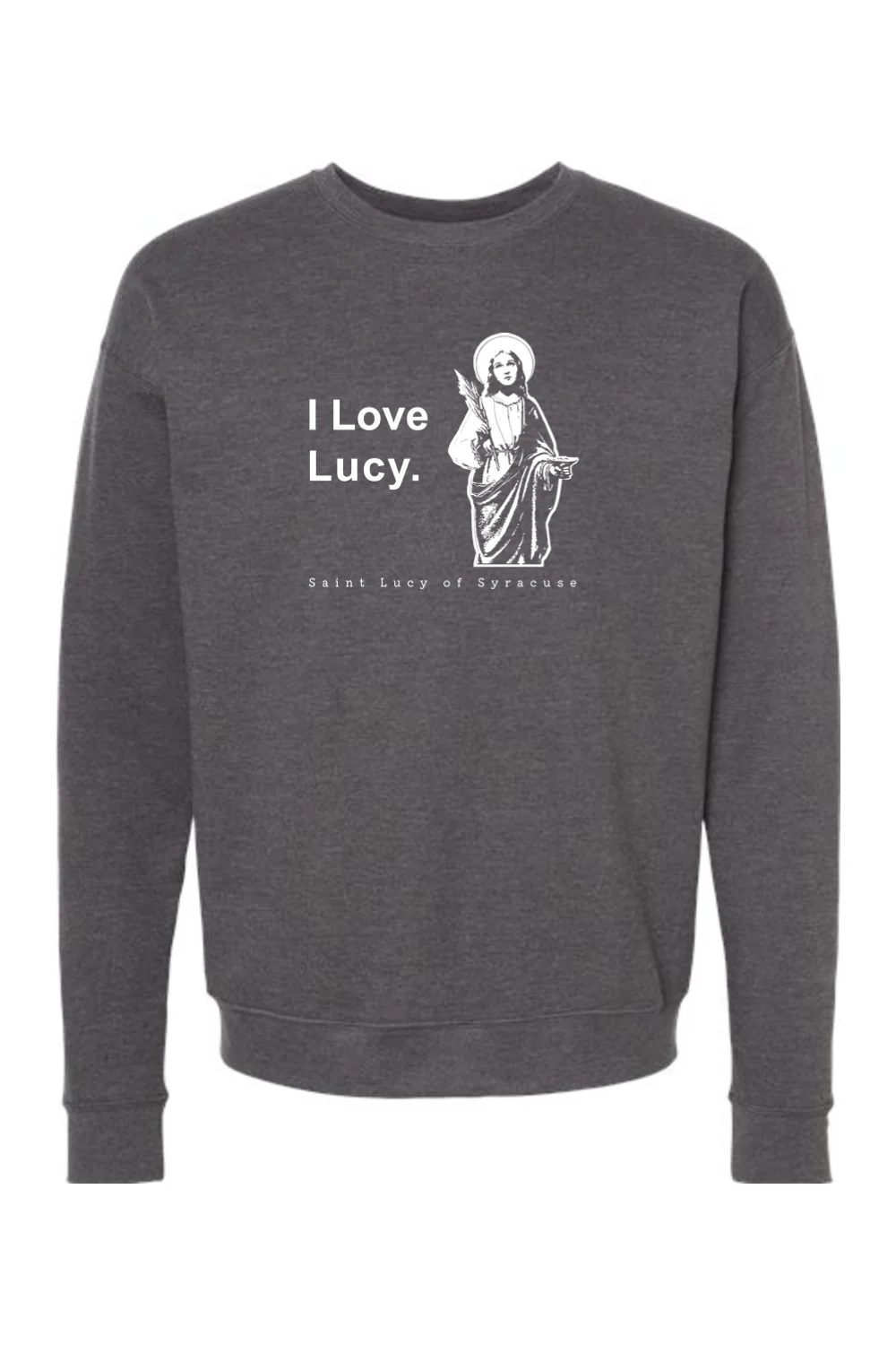 I Love Lucy - St. Lucy Crewneck Sweatshirt - Image 3