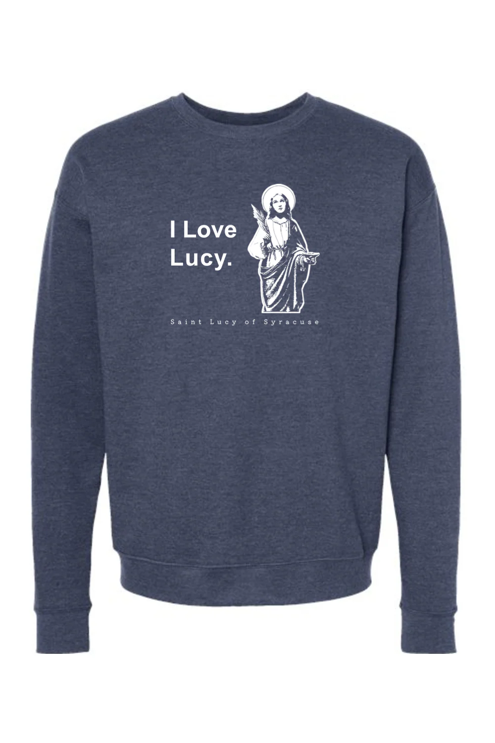I Love Lucy - St. Lucy Crewneck Sweatshirt - Image 4