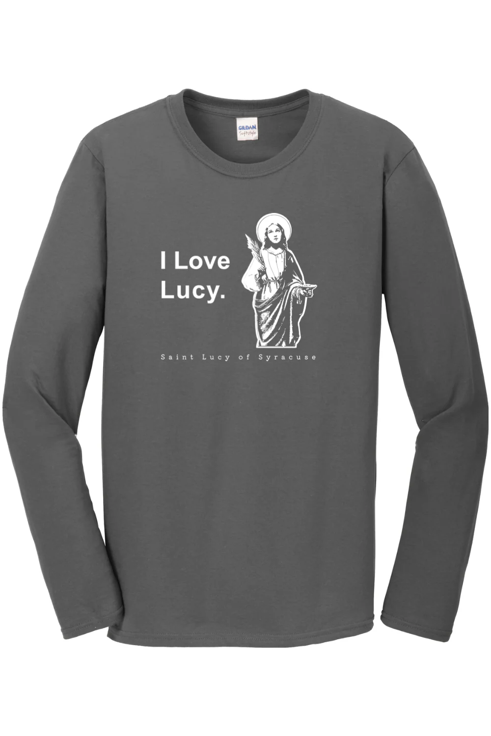I Love Lucy - St. Lucy Long Sleeve - Image 4