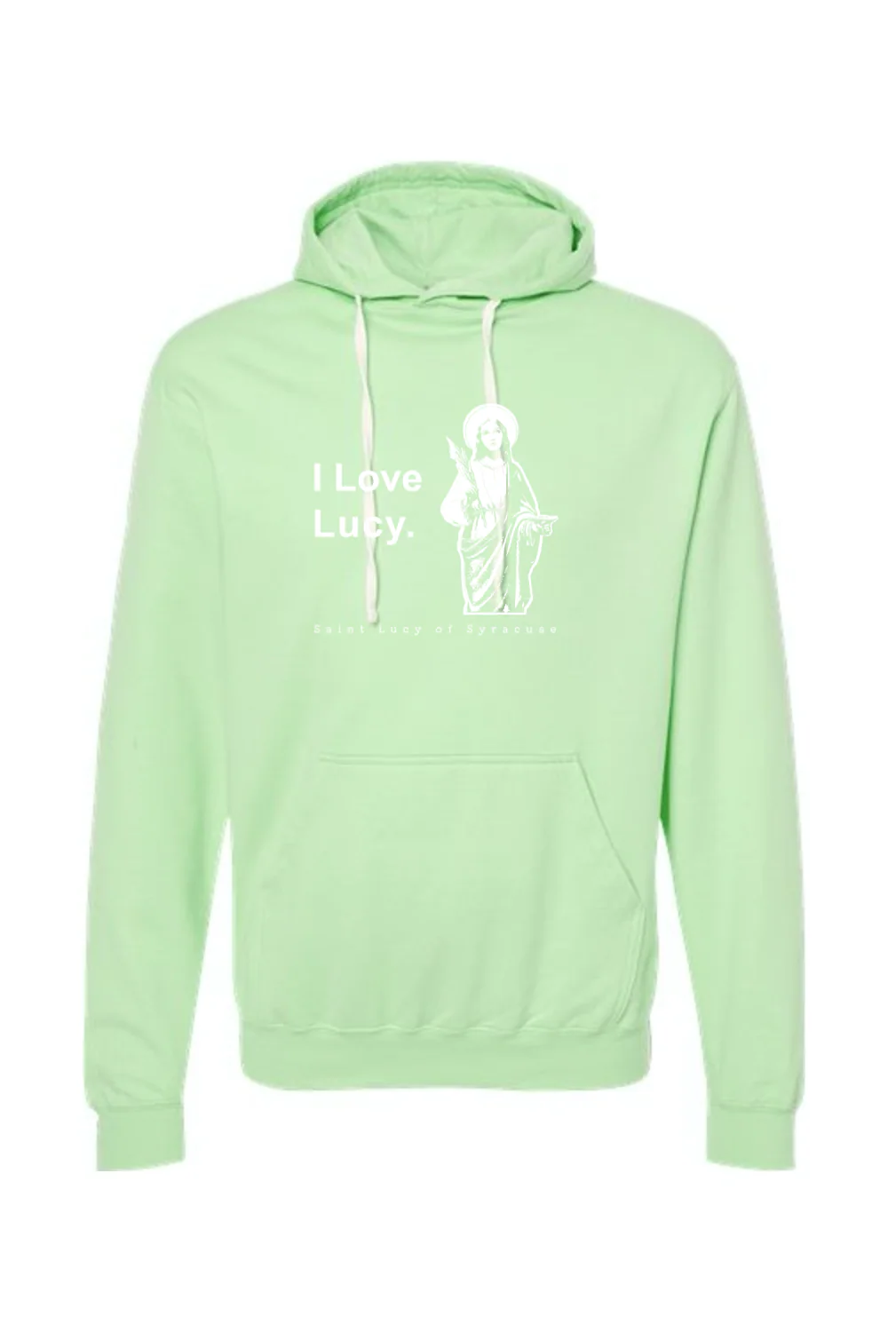 I Love Lucy - St Lucy of Syracuse Hoodie Sweatshirt - Image 10