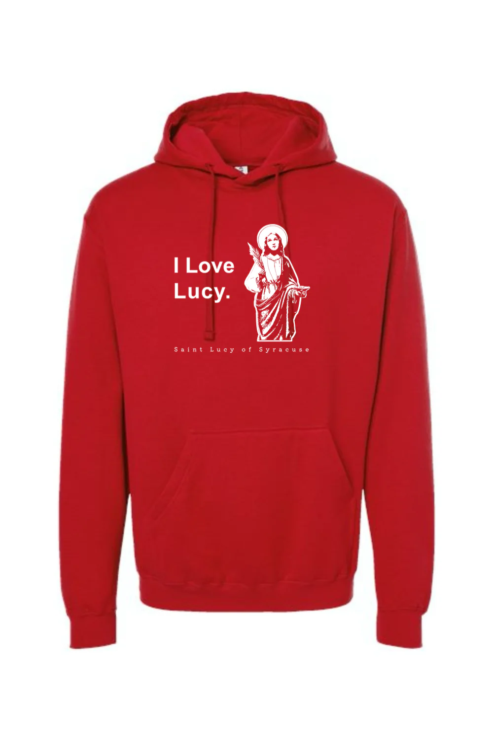 I Love Lucy - St Lucy of Syracuse Hoodie Sweatshirt - Image 12
