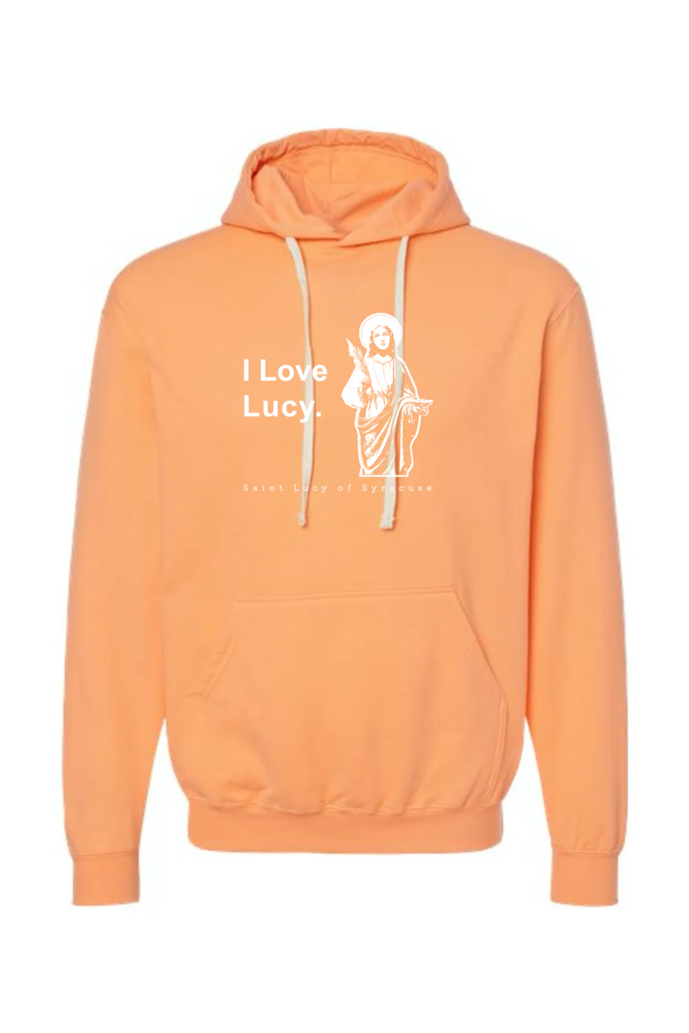 I Love Lucy - St Lucy of Syracuse Hoodie Sweatshirt - Image 2