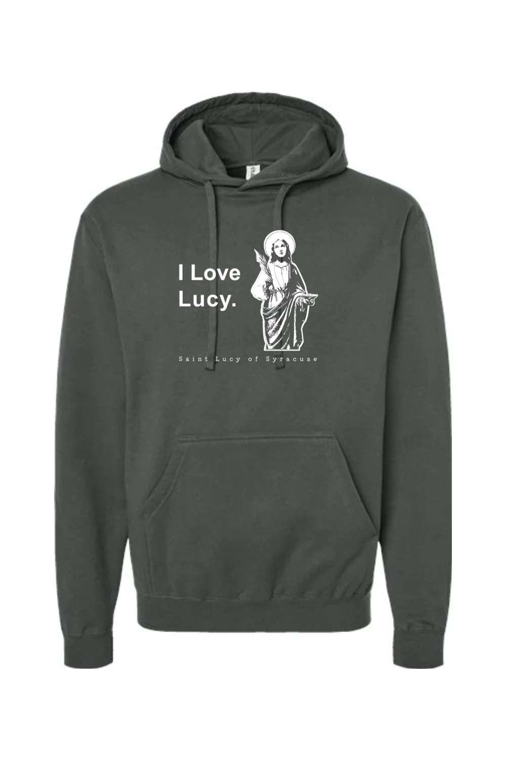 I Love Lucy - St Lucy of Syracuse Hoodie Sweatshirt - Image 3