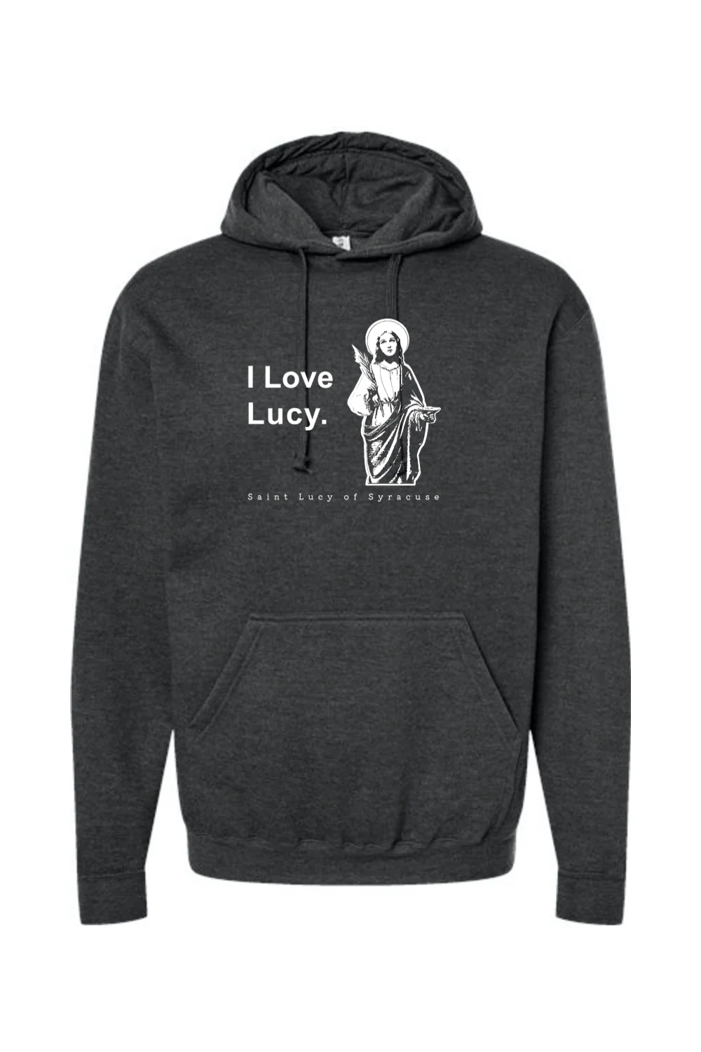 I Love Lucy - St Lucy of Syracuse Hoodie Sweatshirt - Image 6