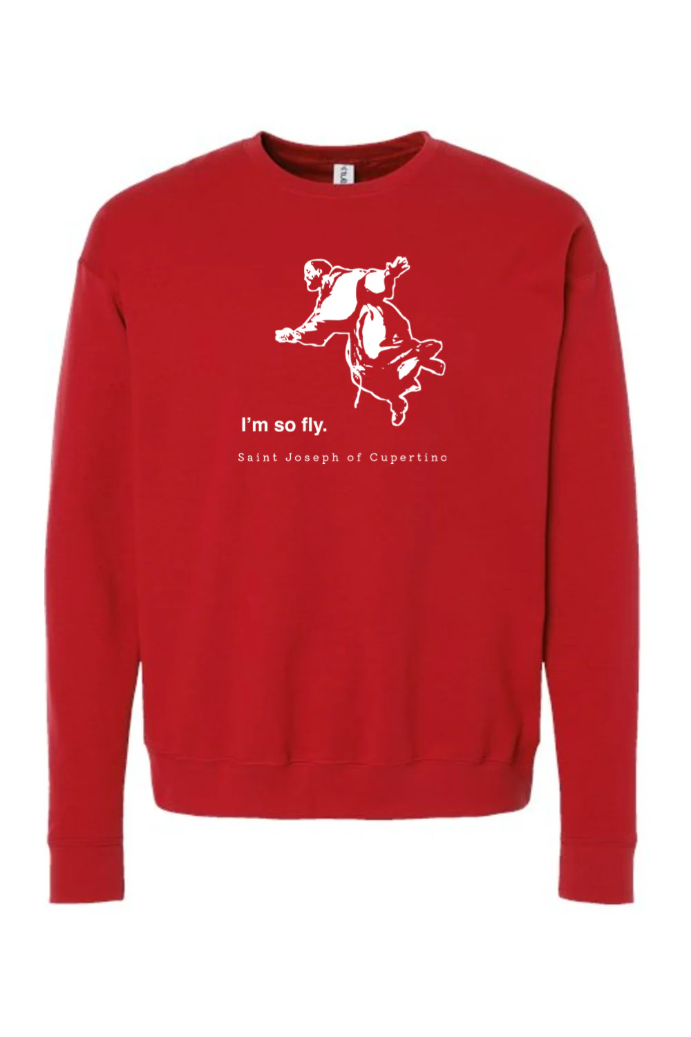 I'm So Fly - St. Joseph of Cupertino Crewneck Sweatshirt - Image 8