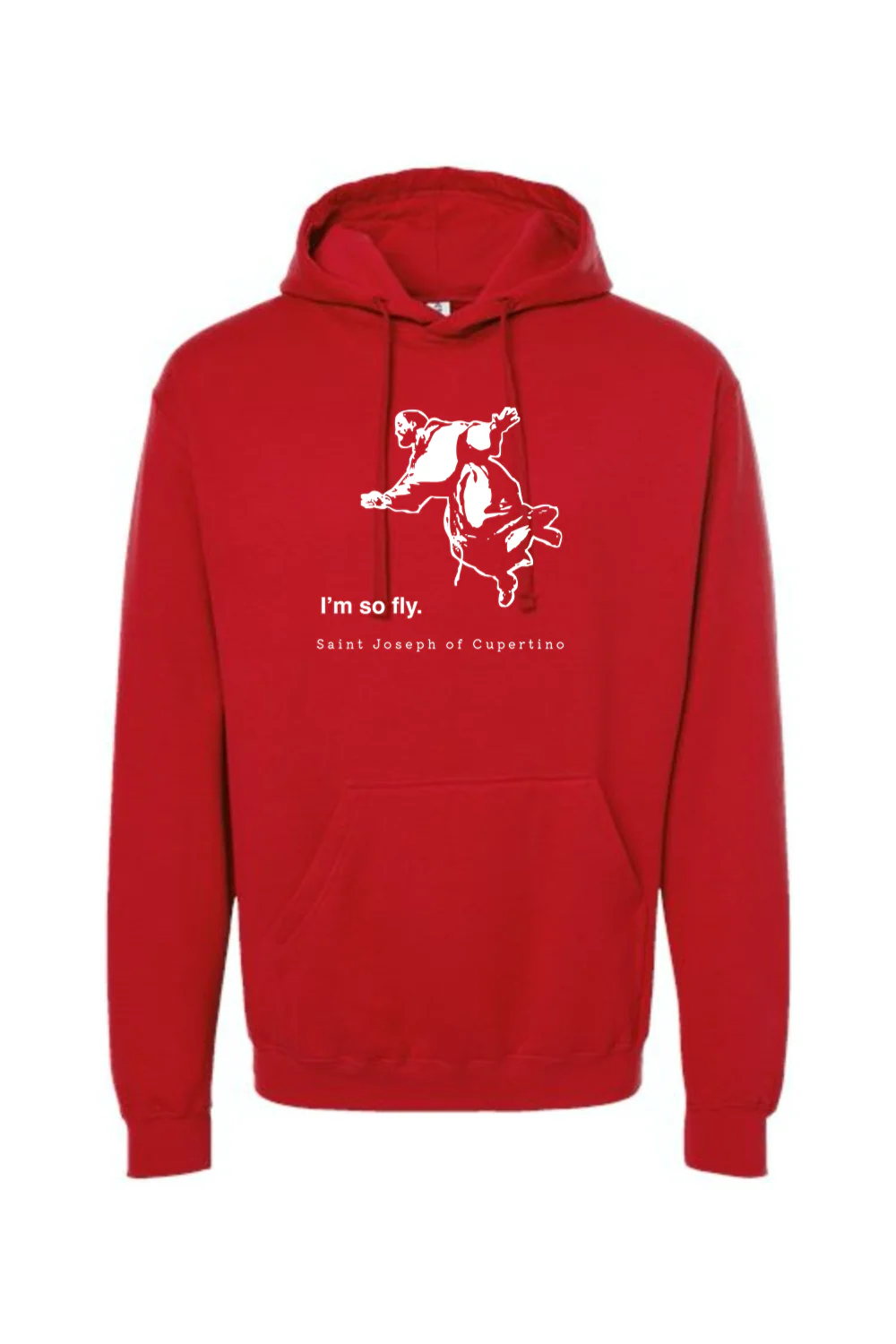 I'm So Fly - St. Joseph of Cupertino Hoodie Sweatshirt - Image 12