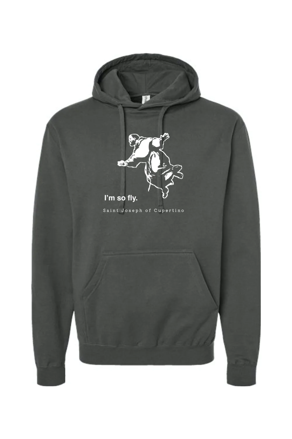 I'm So Fly - St. Joseph of Cupertino Hoodie Sweatshirt - Image 3