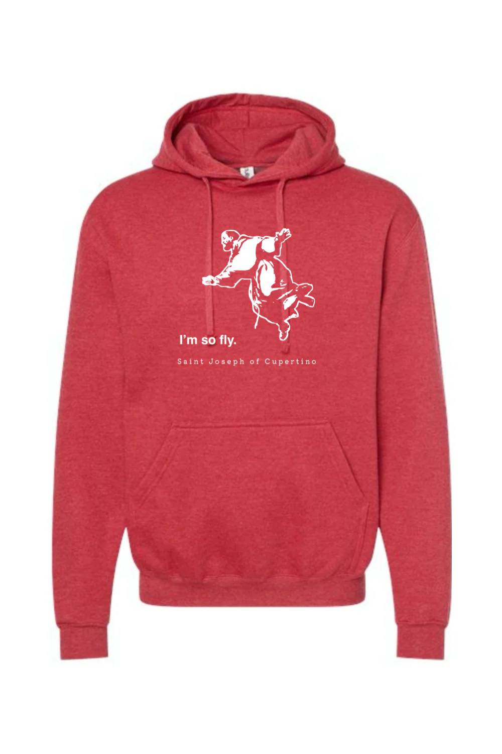 I'm So Fly - St. Joseph of Cupertino Hoodie Sweatshirt - Image 8
