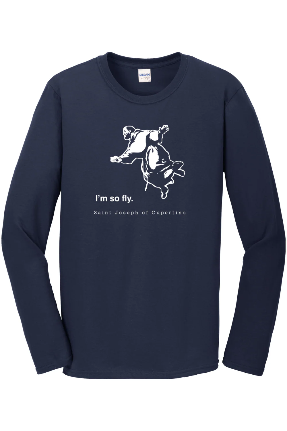 I'm So Fly - St Joseph of Cupertino Long Sleeve - Image 3