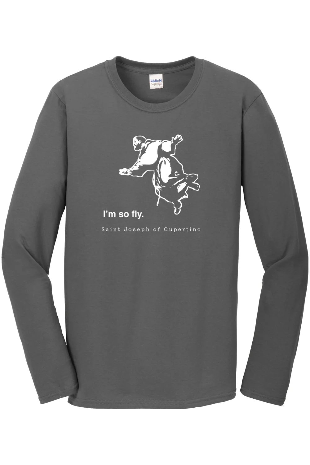 I'm So Fly - St Joseph of Cupertino Long Sleeve - Image 4