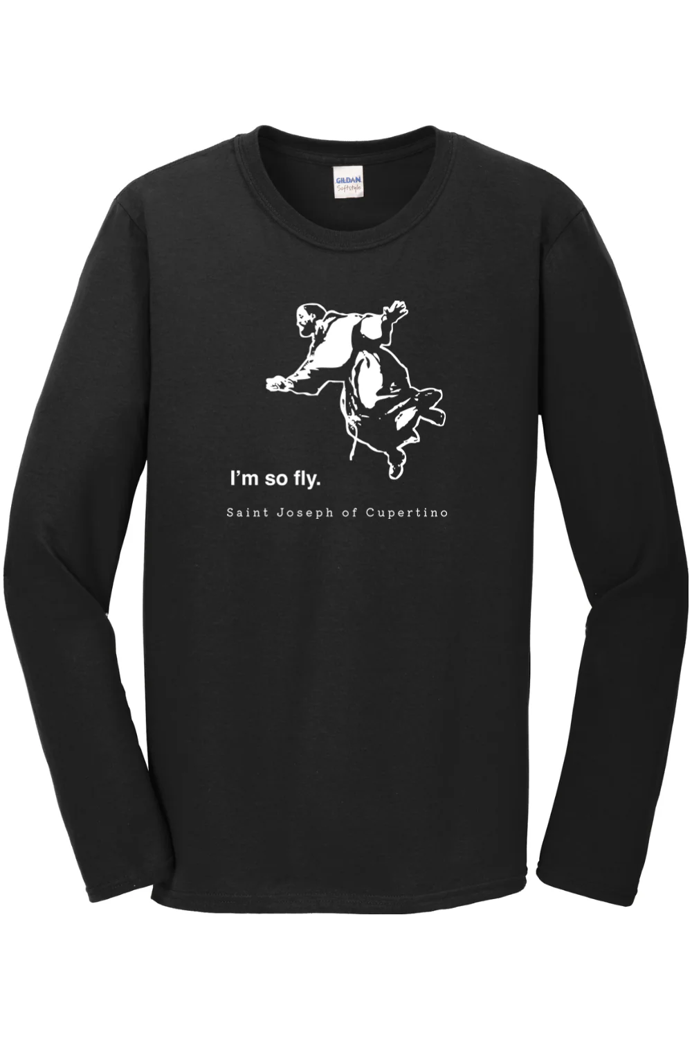 I'm So Fly - St Joseph of Cupertino Long Sleeve - Image 5