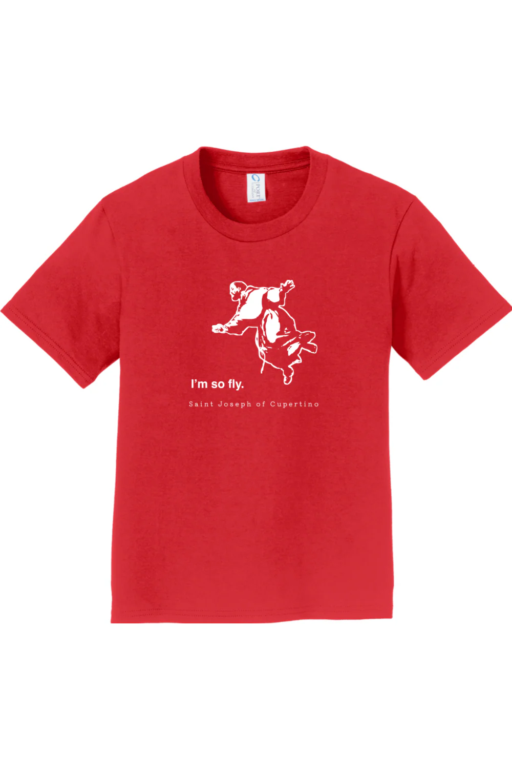 I'm So Fly - St Joseph of Cupertino - Youth T-Shirt - Image 6