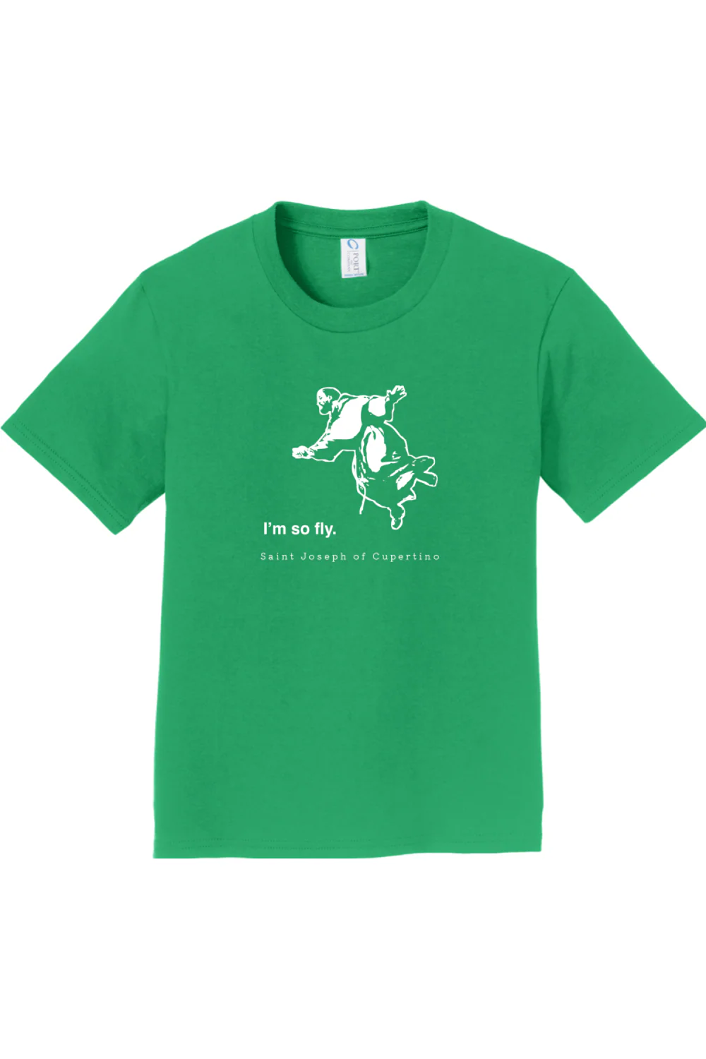 I'm So Fly - St Joseph of Cupertino - Youth T-Shirt - Image 7