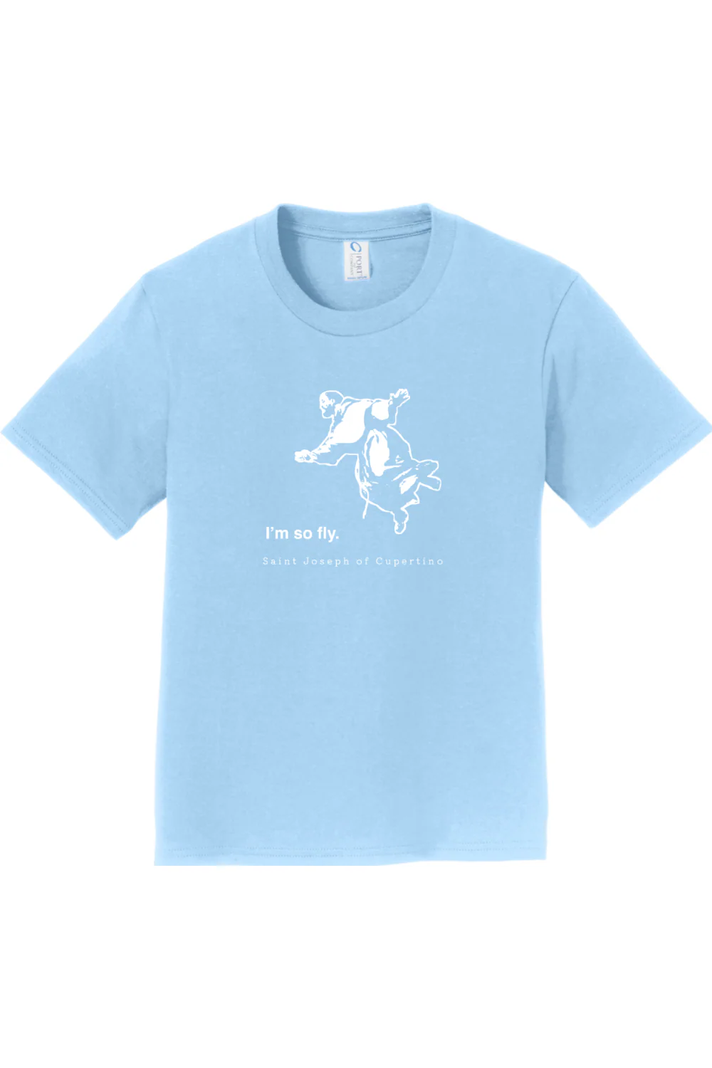 I'm So Fly - St Joseph of Cupertino - Youth T-Shirt - Image 8