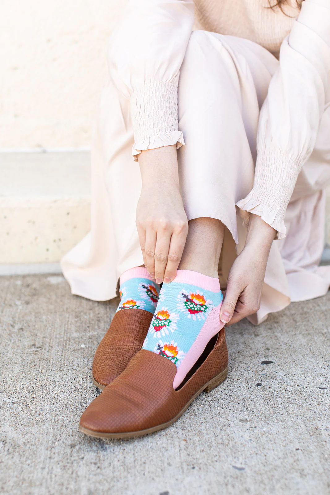 Immaculate Heart No Show Socks - Image 5