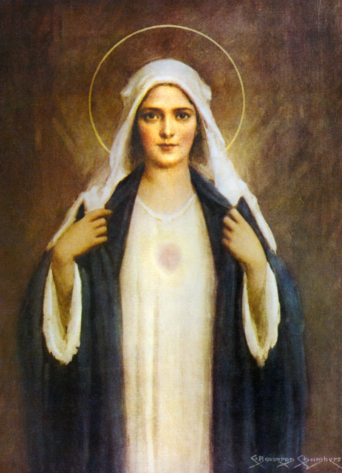 Immaculate Heart of Mary - Chambers Print 5X7 - Image 2