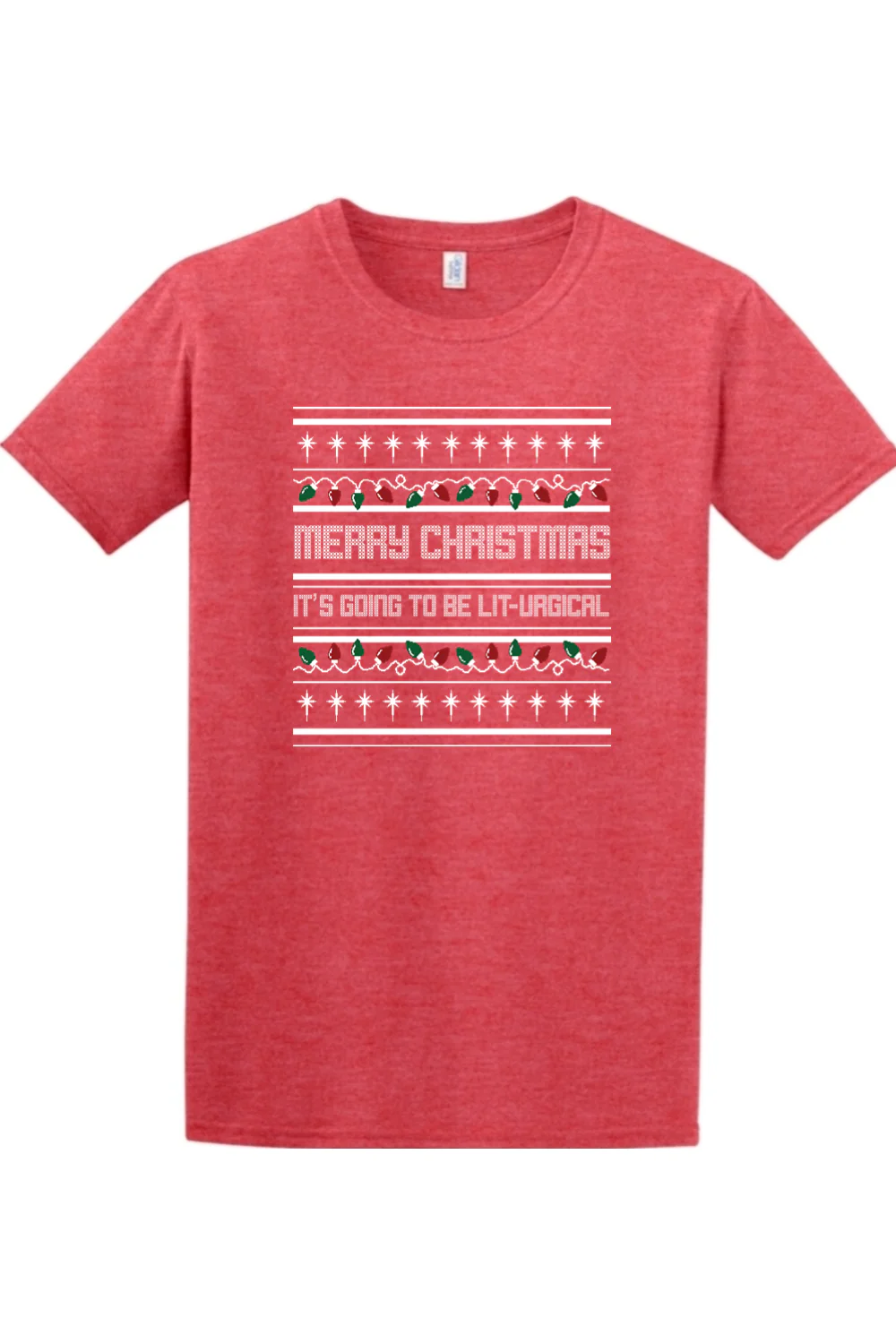 It's Going to be Lit-urgical! - Christmas Adult T-Shirt - Image 3