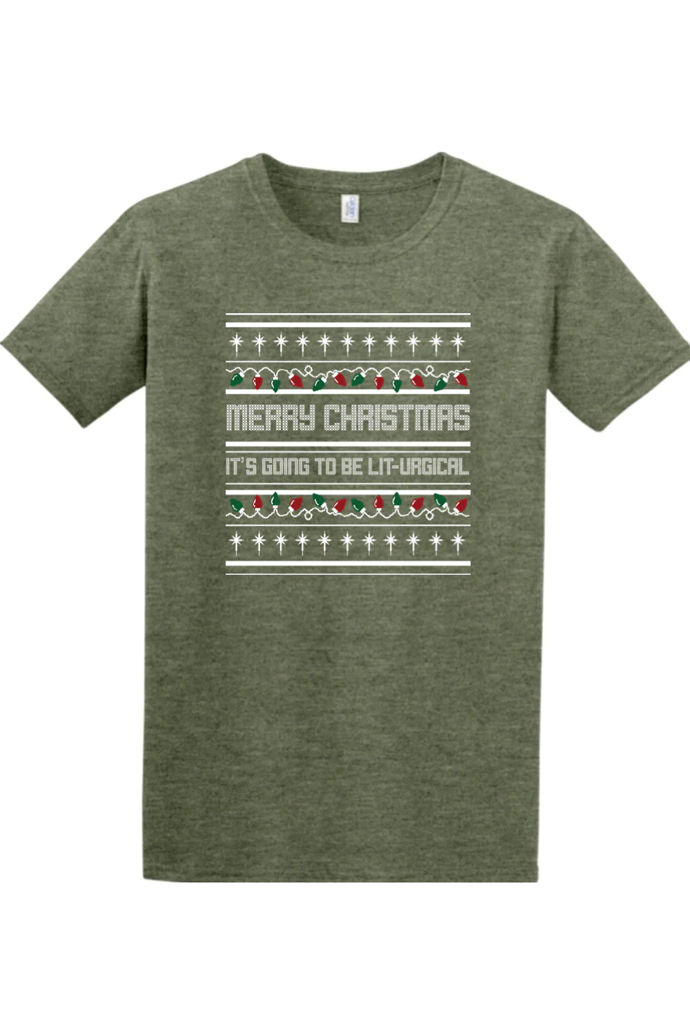It's Going to be Lit-urgical! - Christmas Adult T-Shirt - Image 4