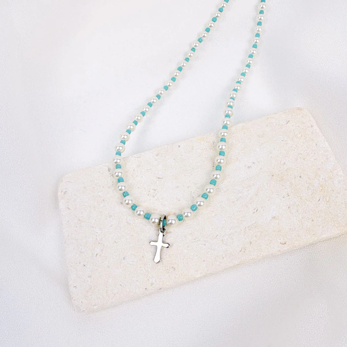 J.O.Y. Cross Necklace