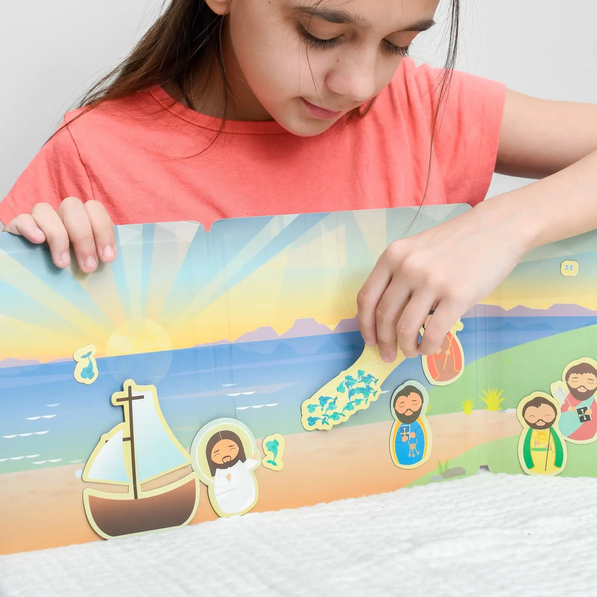 Jesus & the Twelve Apostles - Magnetic Playscene - Image 6