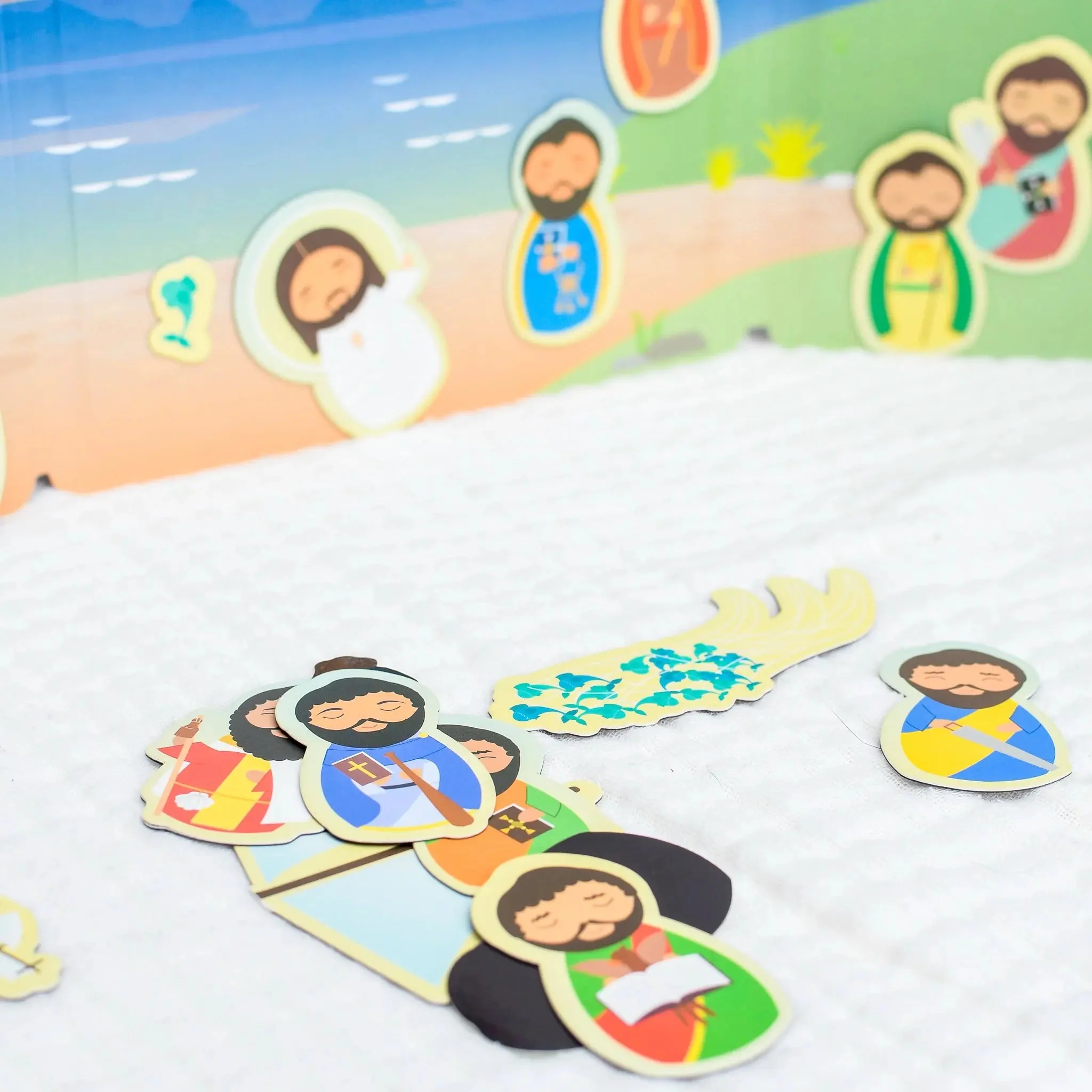 Jesus & the Twelve Apostles - Magnetic Playscene - Image 8