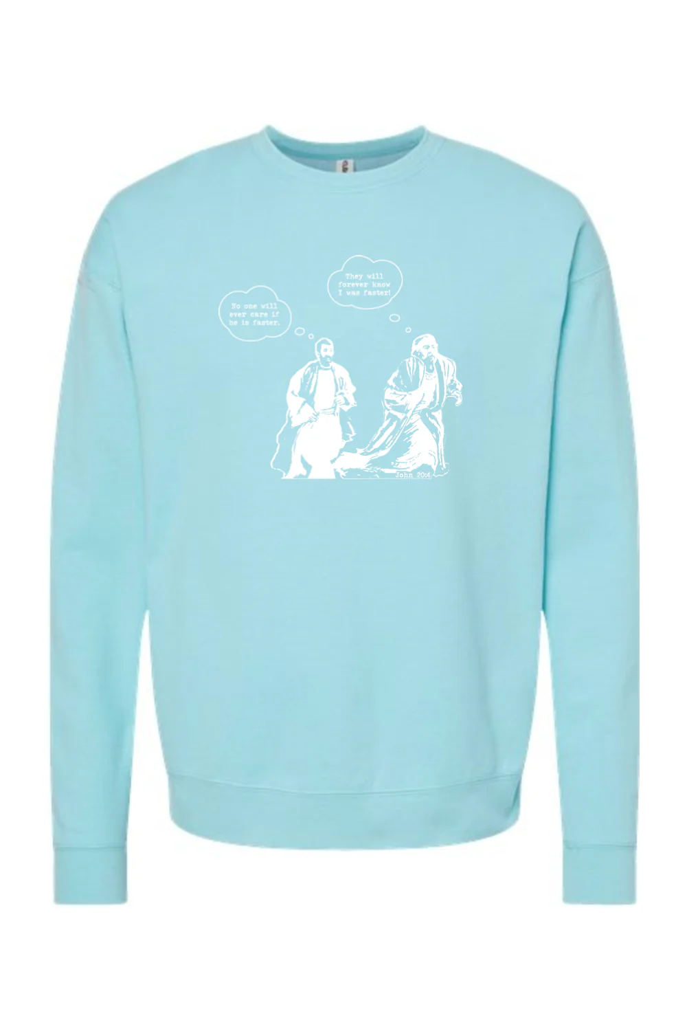 John Runs John 20:4 - Crewneck Sweatshirt - Image 10