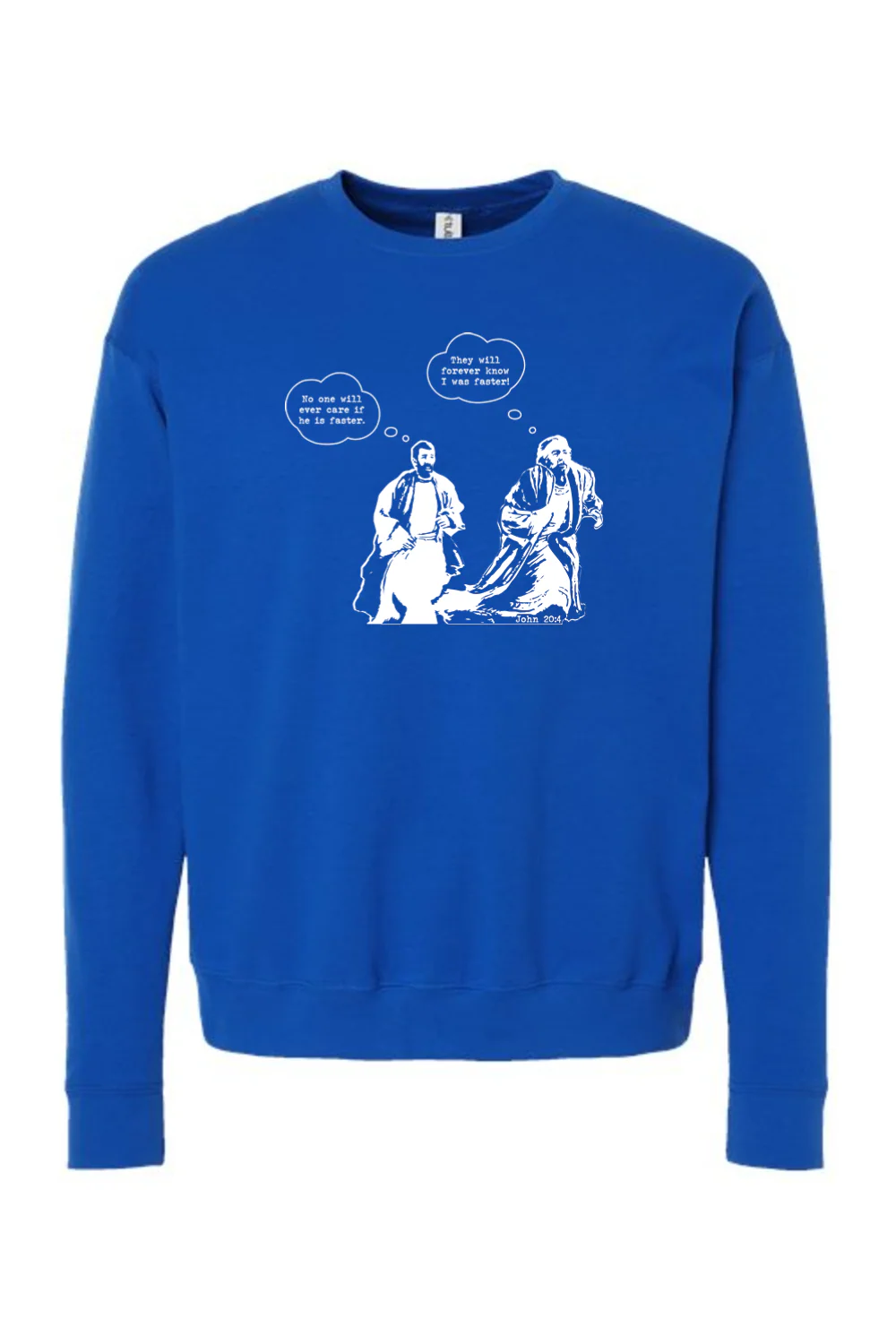 John Runs John 20:4 - Crewneck Sweatshirt - Image 12
