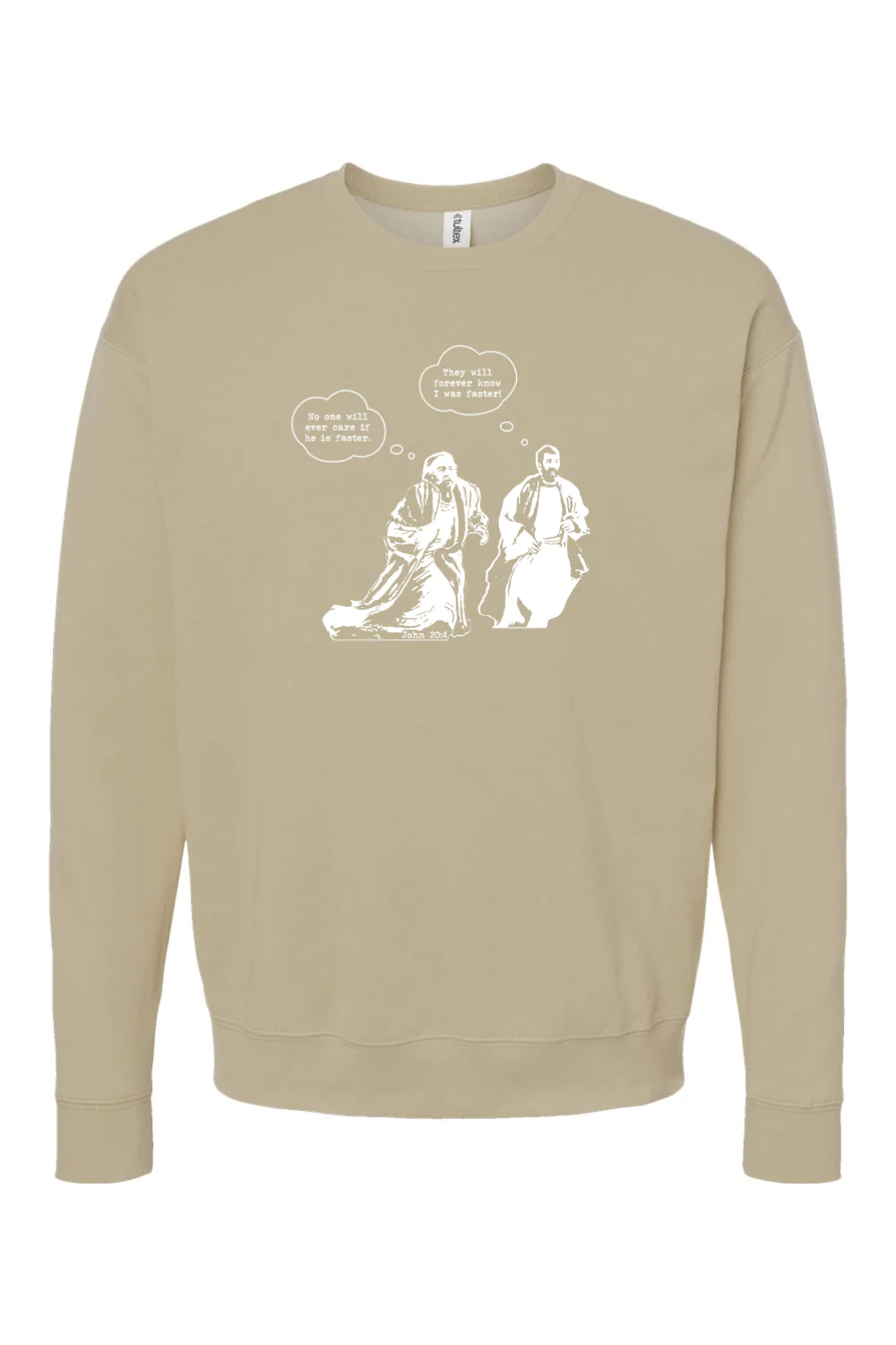 John Runs John 20:4 - Crewneck Sweatshirt - Image 15