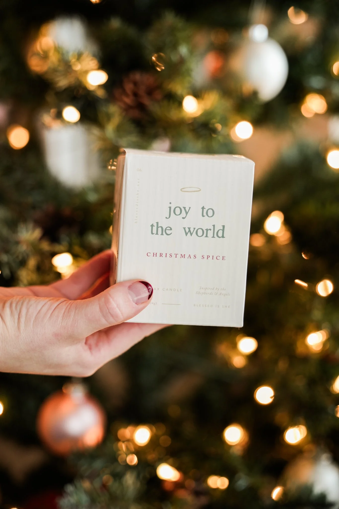 Joy to the World Candle - Image 2