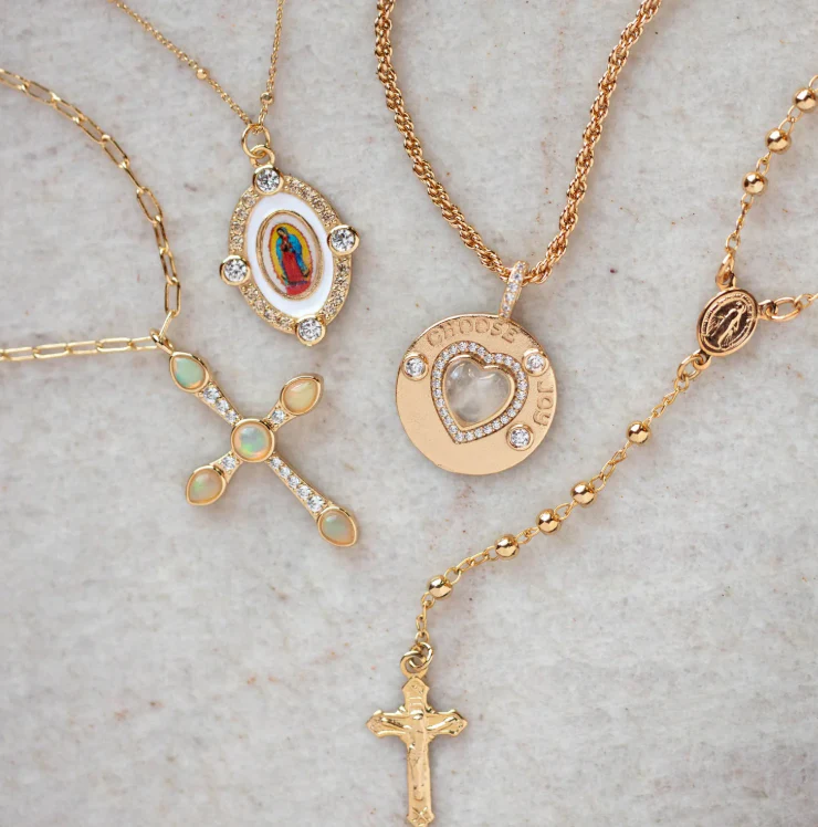 Joyful Heart Necklace - Moonstone - Image 4
