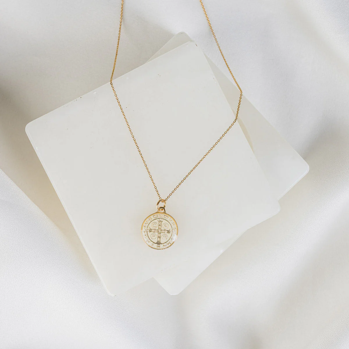 Jubilee Medal of St. Benedict Necklace - Image 3