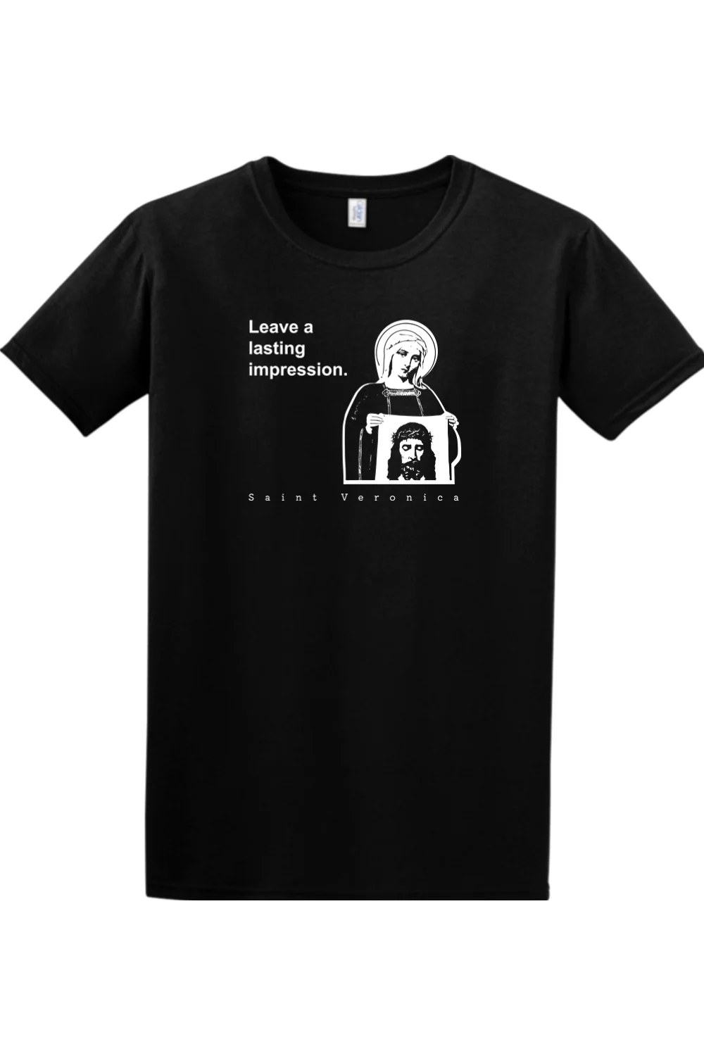 Leave a Lasting Impression - St Veronica Adult T-shirt - Image 8